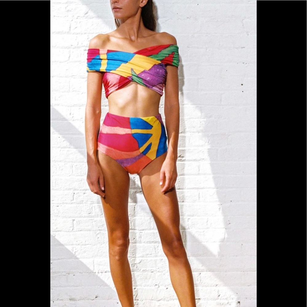 Mara Hoffman Lorina Bikini Top and Lydia Bottom